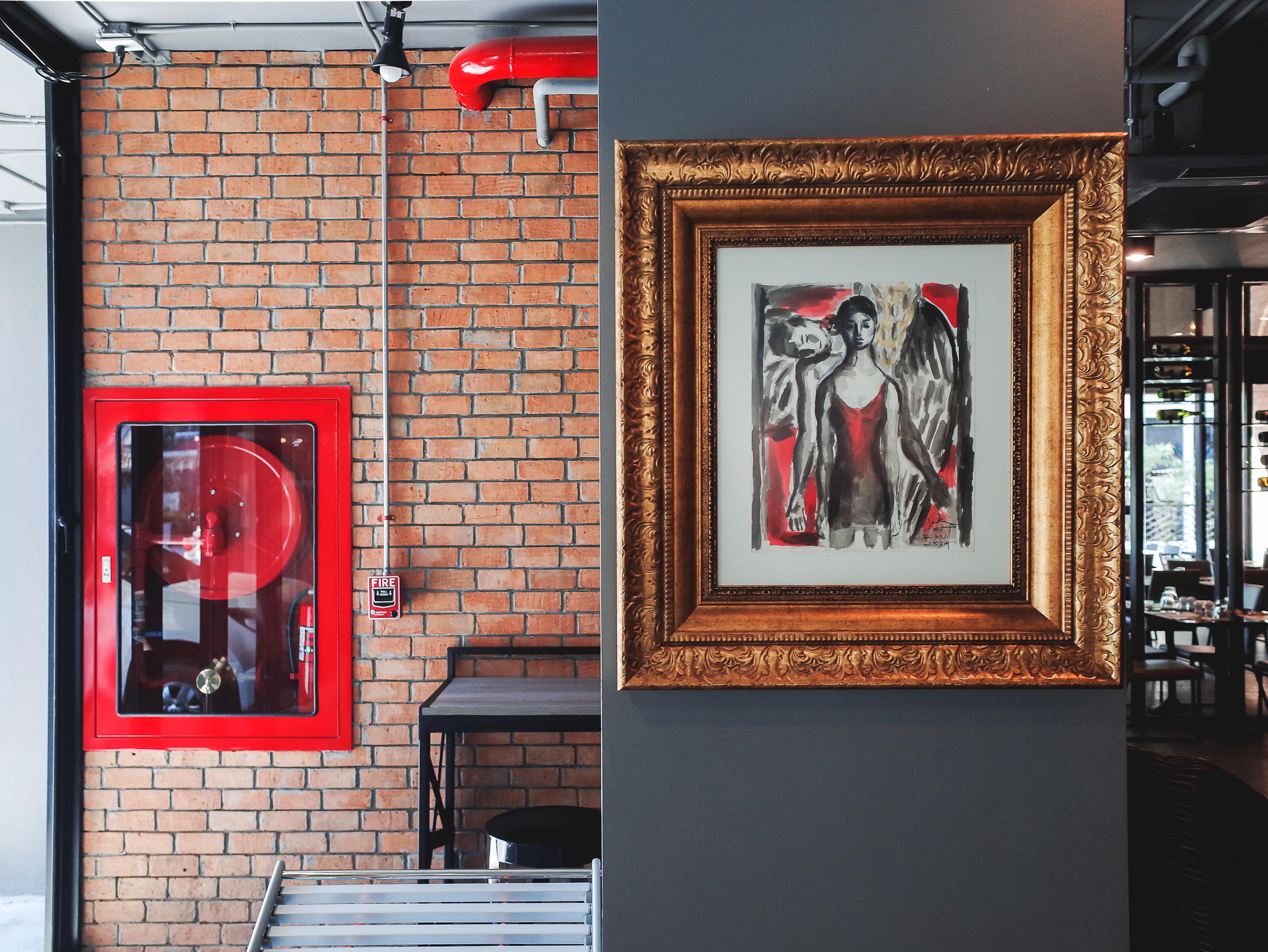 Art Mai Gallery Nimman Hotel Chiang Mai Exterior foto The interior of the restaurant