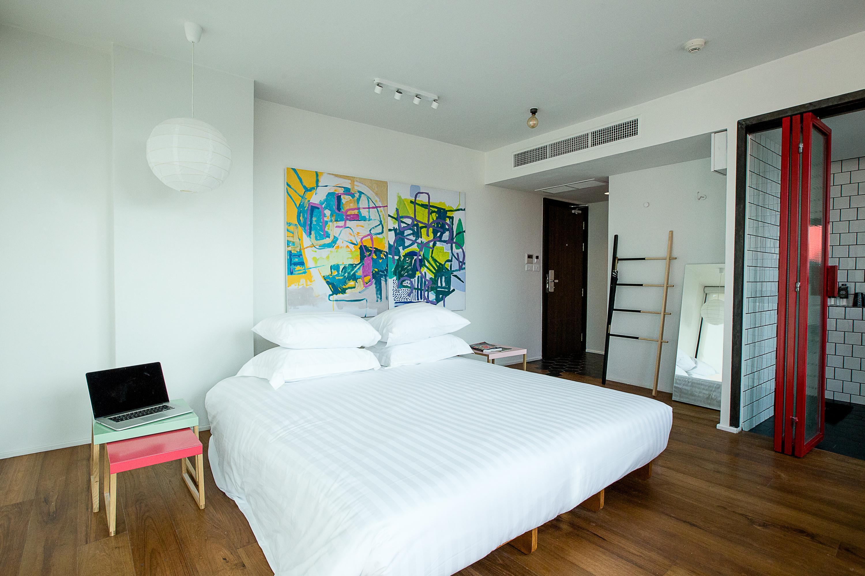 Art Mai Gallery Nimman Hotel Chiang Mai Exterior foto A room at the Hotel